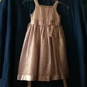 Girls lavender sparkle dress